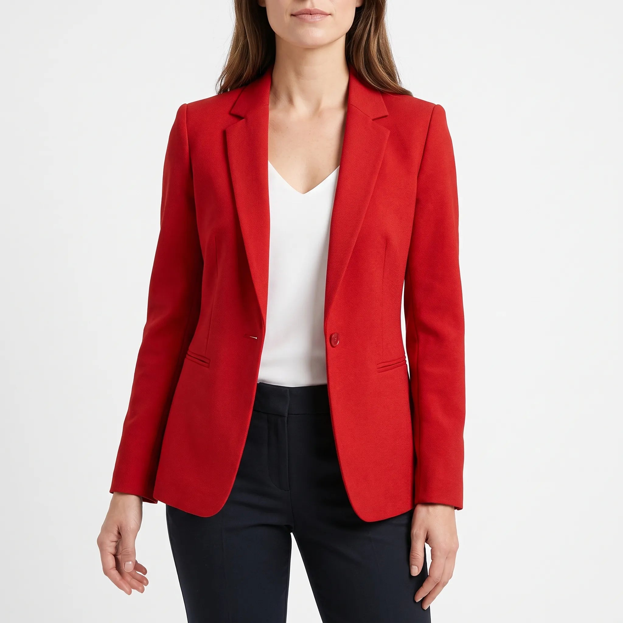 Sartora  - Tailored Single Breasted Womens Blazer Smart Casual Styling