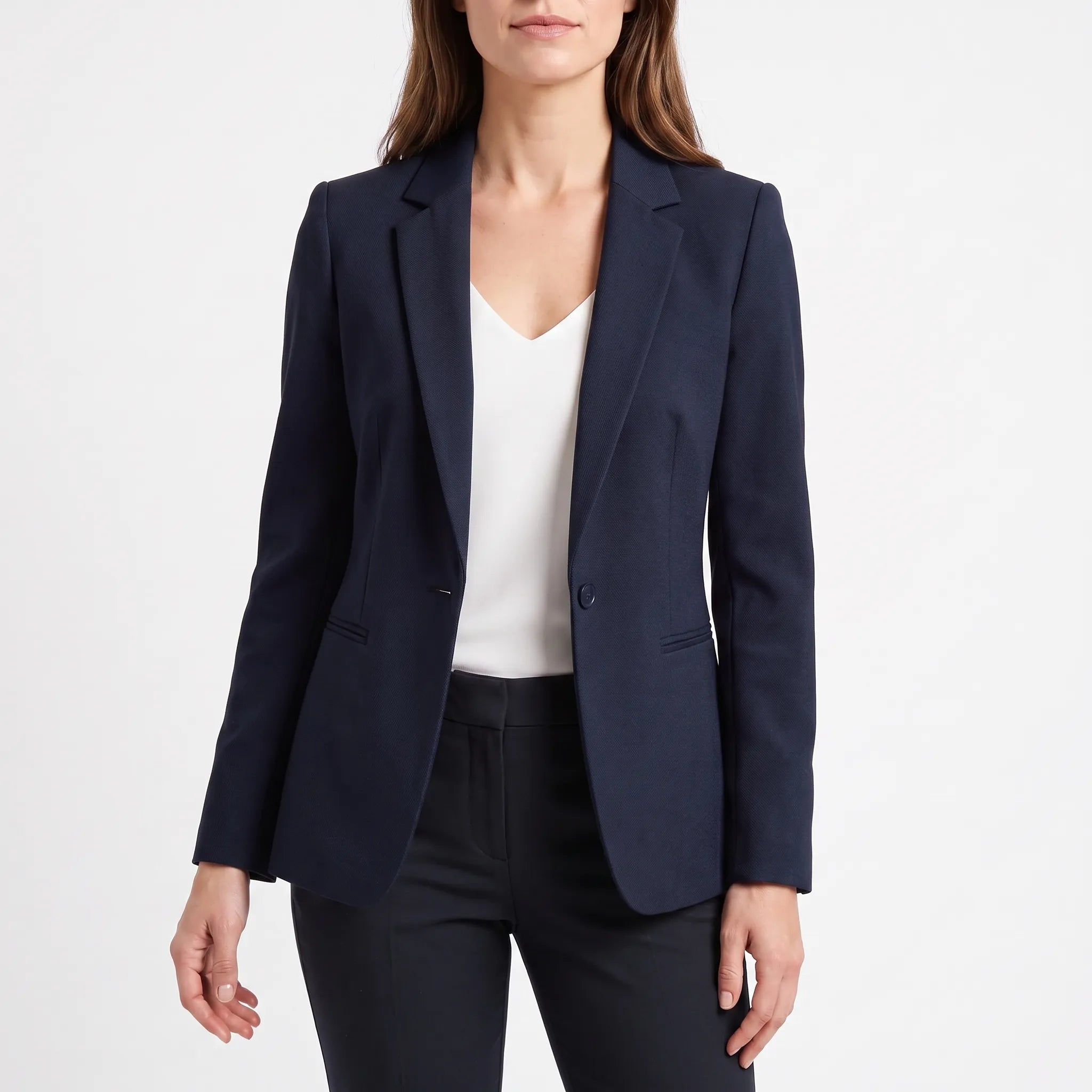 Sartora  - Tailored Single Breasted Womens Blazer Smart Casual Styling