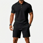Sartorio  - Men's Polo Shirt And Shorts Set Summer Holidays