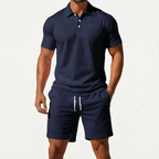Sartorio  - Men's Polo Shirt And Shorts Set Summer Holidays