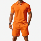 Sartorio  - Men's Polo Shirt And Shorts Set Summer Holidays