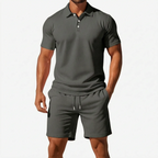 Sartorio  - Men's Polo Shirt And Shorts Set Summer Holidays
