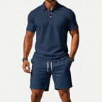 Sartorio  - Men's Polo Shirt And Shorts Set Summer Holidays