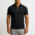 Sartorx - Short-Sleeved Zip Polo