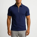 Sartorx - Short-Sleeved Zip Polo