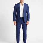 SavileFit  - Mens Slim Fit Two-Piece Suit Wedding Guest Attire