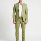 SavileFit  - Mens Slim Fit Two-Piece Suit Wedding Guest Attire