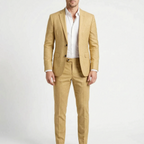 SavileFit  - Mens Slim Fit Two-Piece Suit Wedding Guest Attire