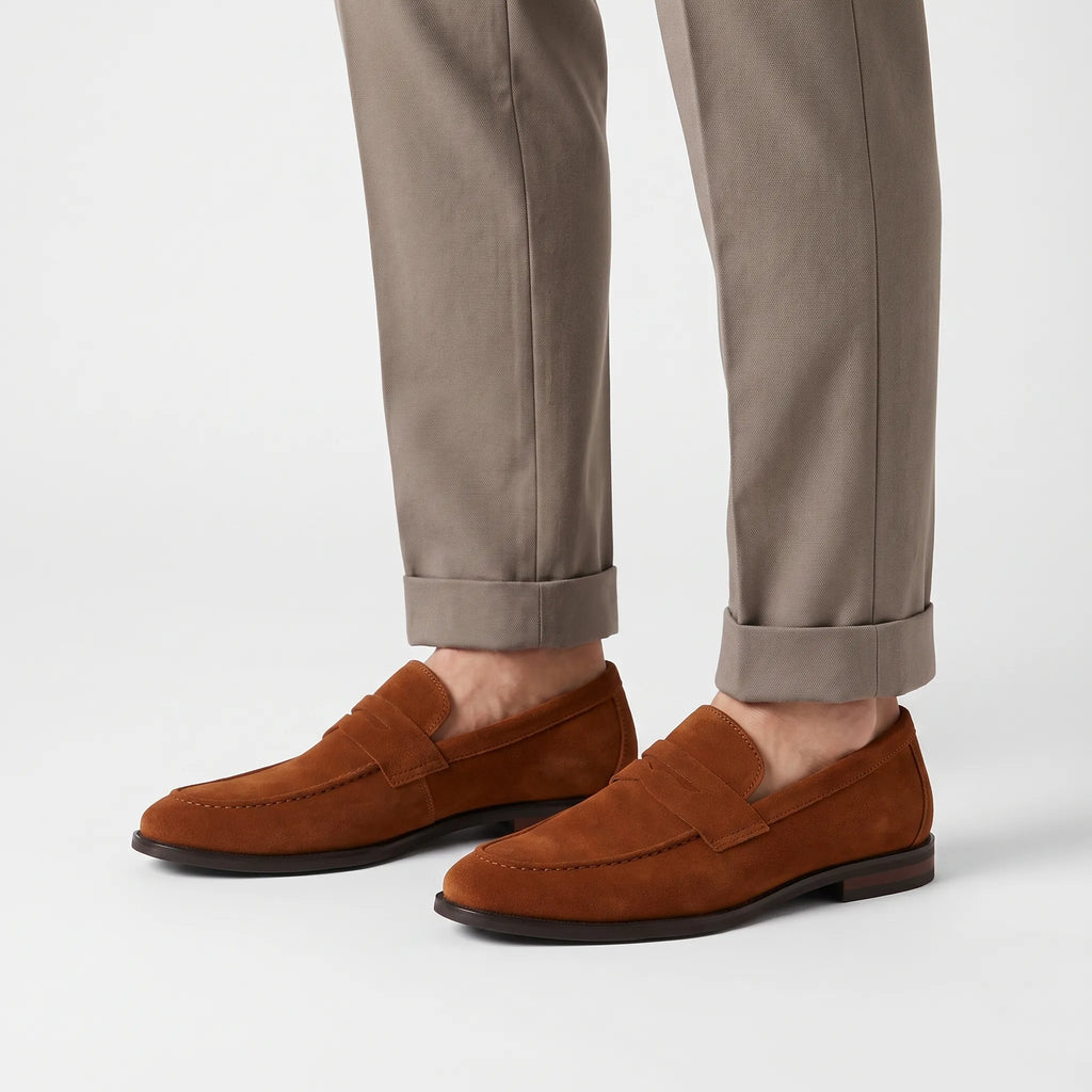SavileStep  - Classic Men's Penny Loafers Office Styling