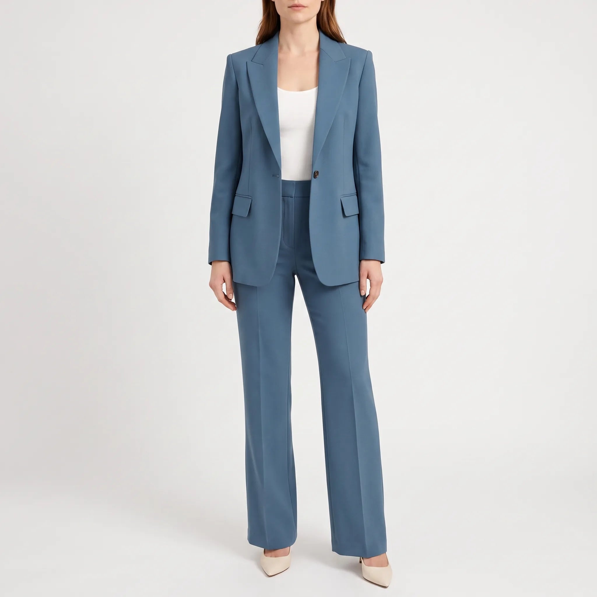 SavileSuit  - Tailored Ladies Trouser Suit Office Styling