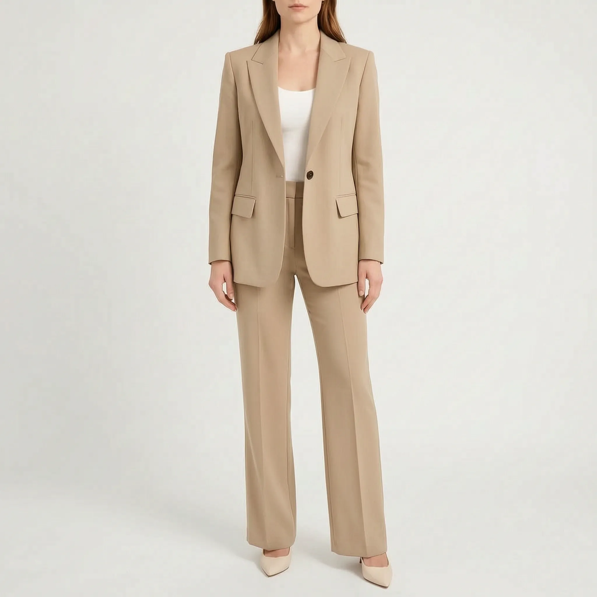 SavileSuit  - Tailored Ladies Trouser Suit Office Styling