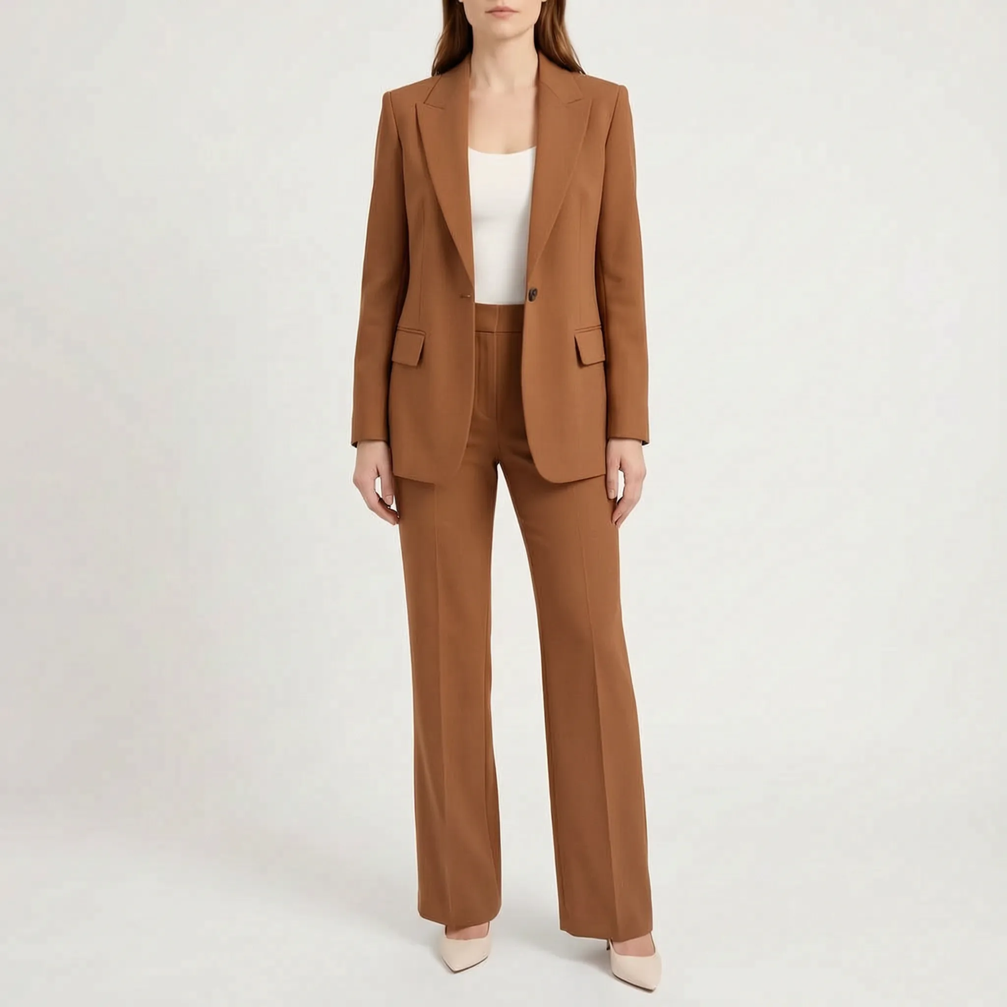 SavileSuit  - Tailored Ladies Trouser Suit Office Styling