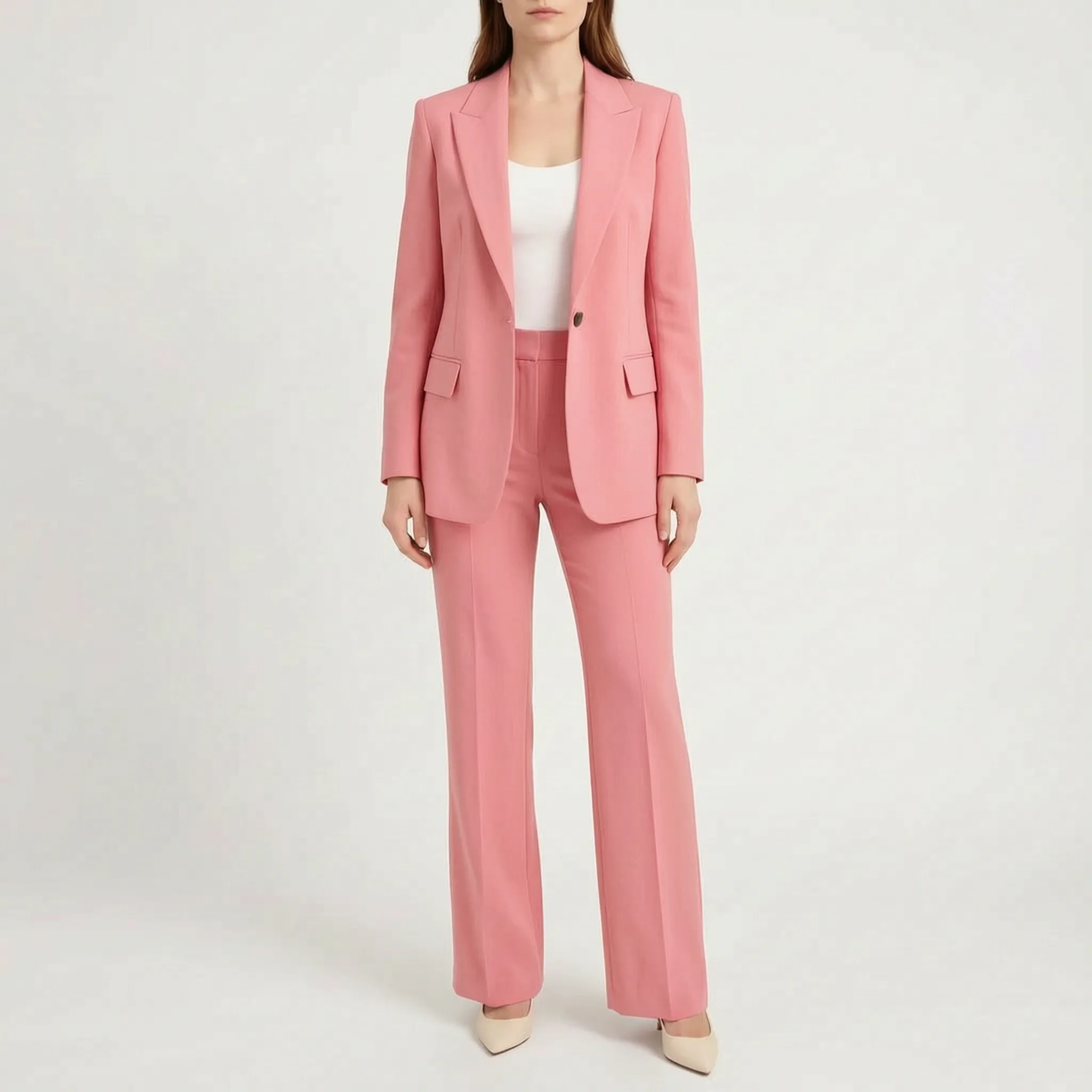 SavileSuit  - Tailored Ladies Trouser Suit Office Styling