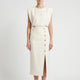 Sculptara - Tailored Sleeveless Midi Dress