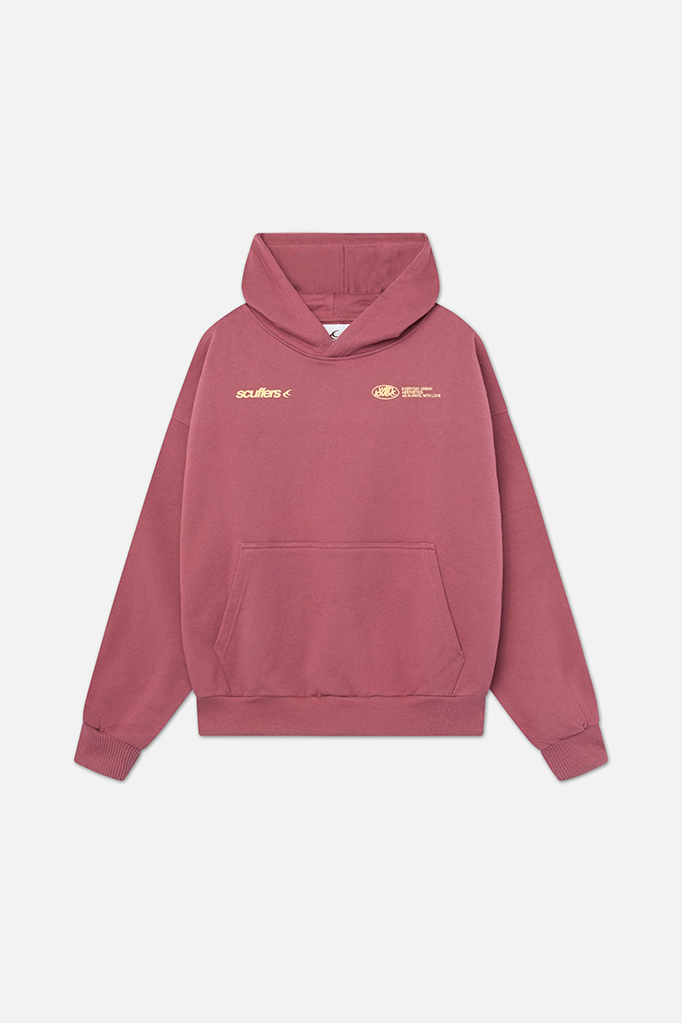 Women's long-sleeve hooded hoodie with kangaroo pocket