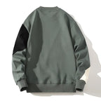 Colorblock casual sweatshirt