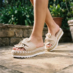 Solara - Platform Slip-On Sandals
