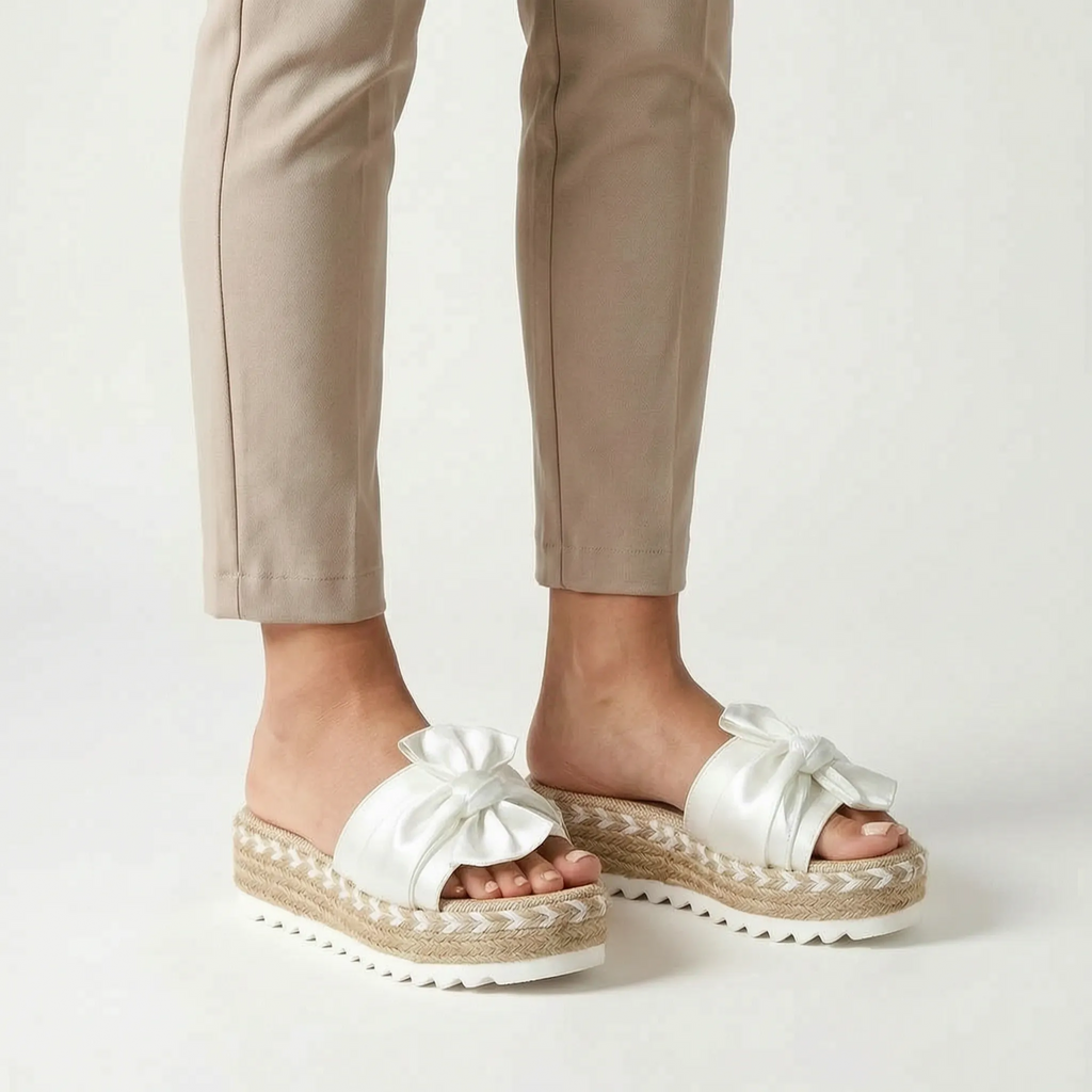 Solara - Platform Slip-On Sandals