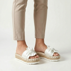 Solara - Platform Slip-On Sandals