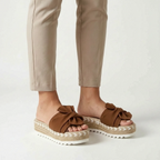 Solara - Platform Slip-On Sandals