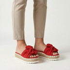 Solara - Platform Slip-On Sandals