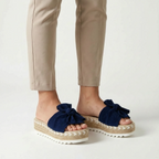 Solara - Platform Slip-On Sandals