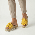 Solara - Platform Slip-On Sandals