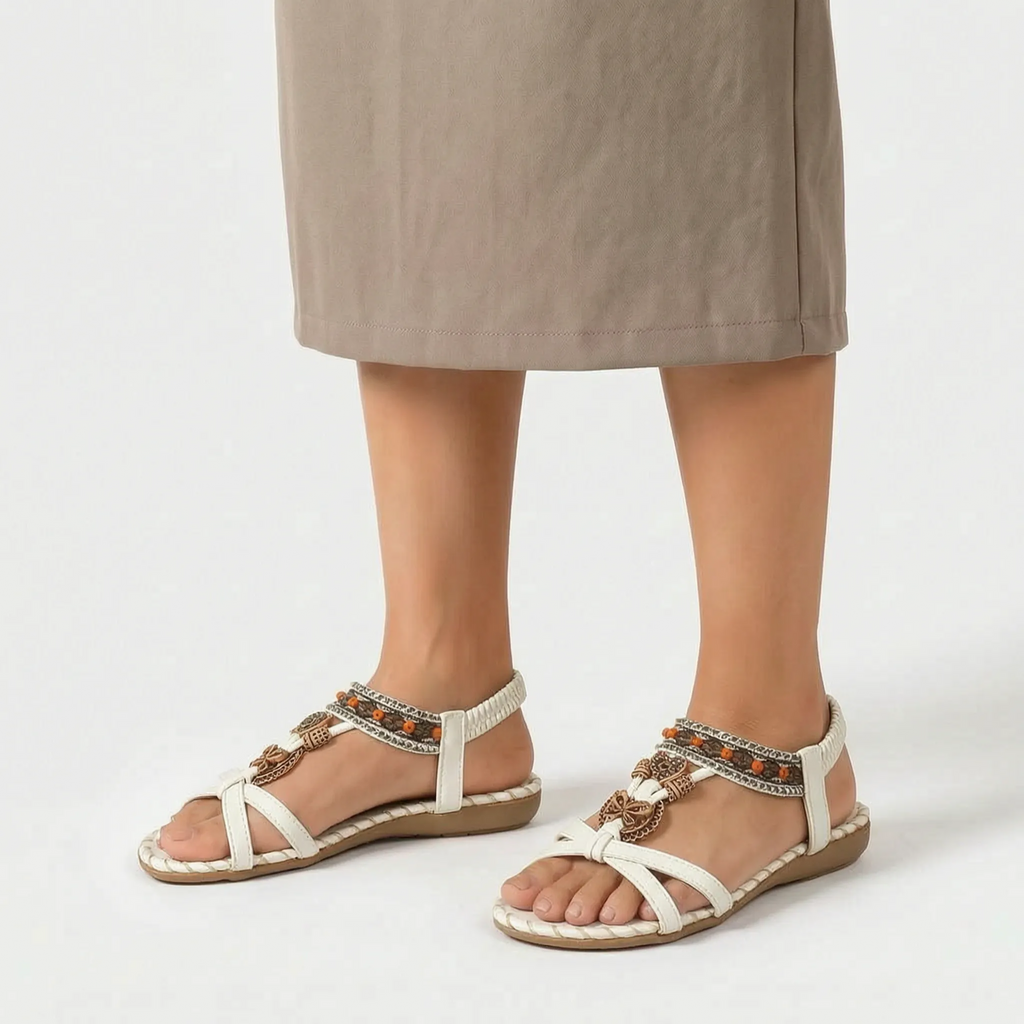 Solaria  - Multi-Strap Orthopaedic Sandals Holiday Walking