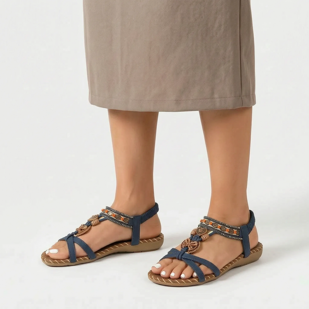 Solaria  - Multi-Strap Orthopaedic Sandals Holiday Walking