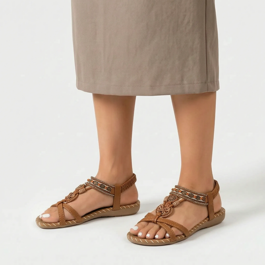 Solaria  - Multi-Strap Orthopaedic Sandals Holiday Walking