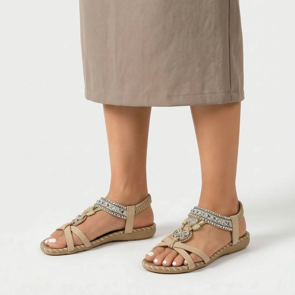 Solaria  - Multi-Strap Orthopaedic Sandals Holiday Walking