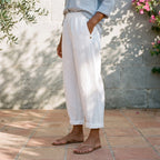 Solenta  - Relaxed Fit Cropped Summer Trousers Casual Daytime Outings