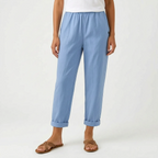 Solenta  - Relaxed Fit Cropped Summer Trousers Casual Daytime Outings