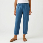 Solenta  - Relaxed Fit Cropped Summer Trousers Casual Daytime Outings