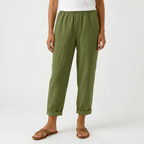 Solenta  - Relaxed Fit Cropped Summer Trousers Casual Daytime Outings