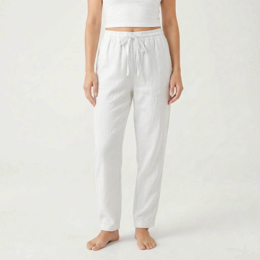 Solmari  - Relaxed Fit Breathable Summer Trousers Casual Daily Wear