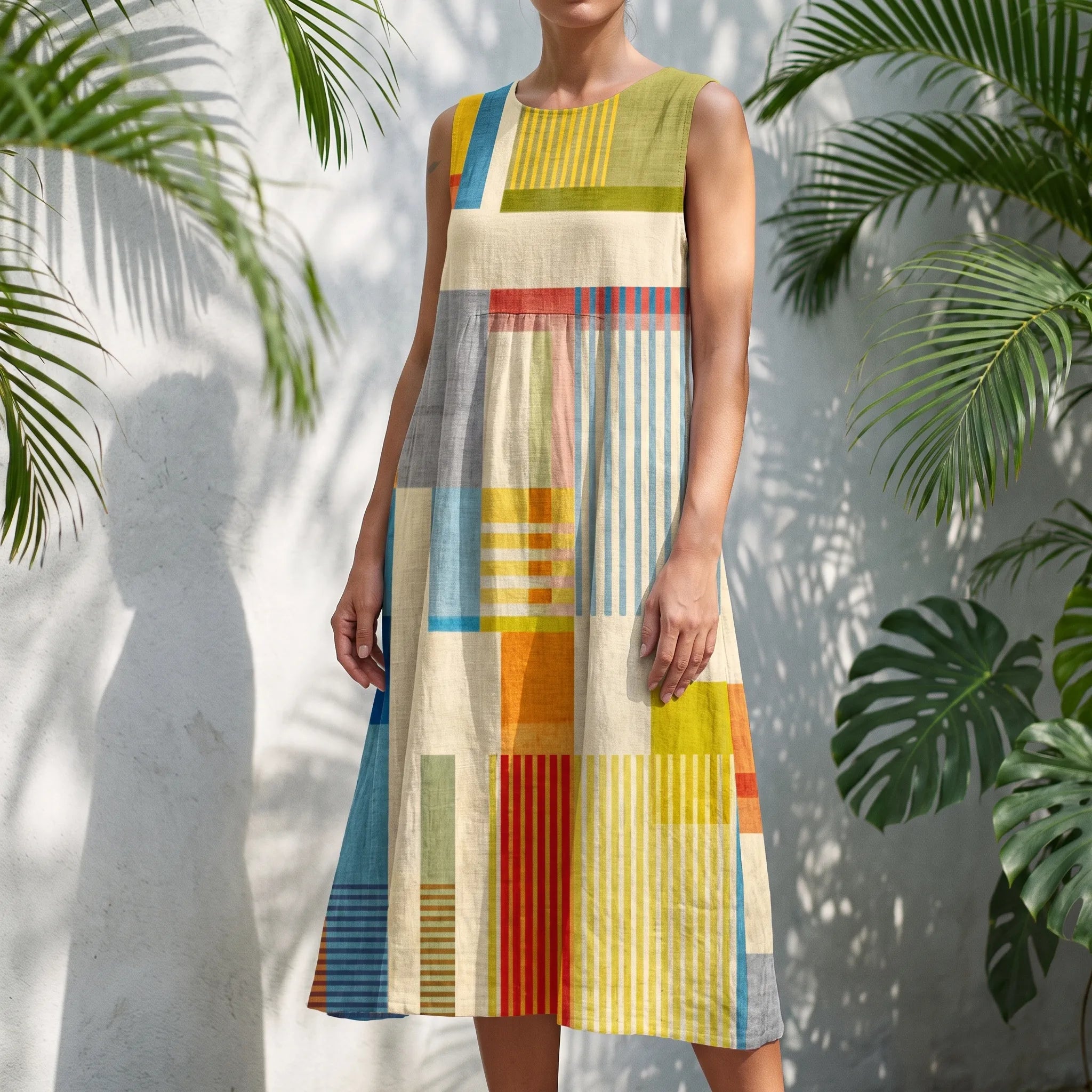 Soloria - Flowy Summer Ladies Dress