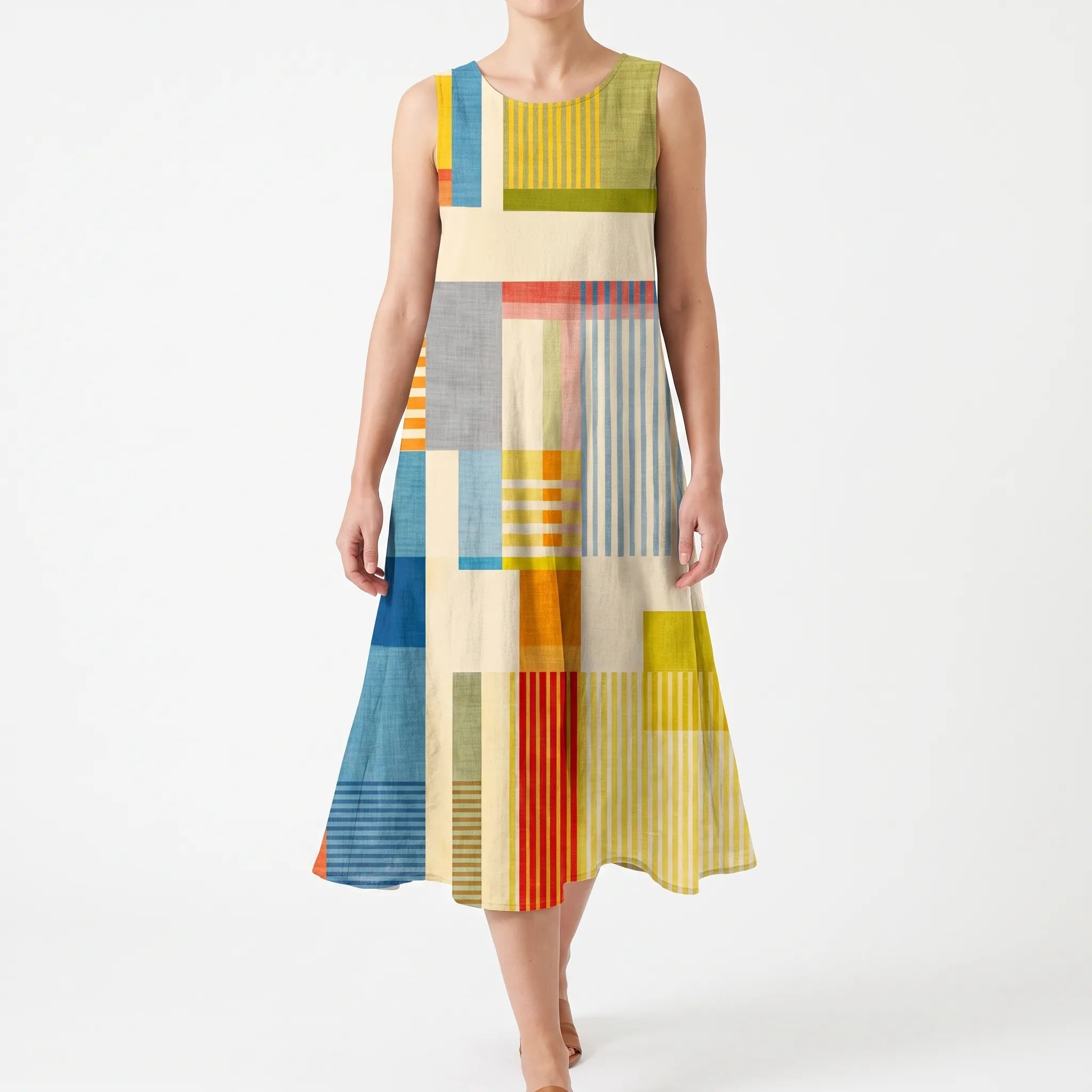 Soloria - Flowy Summer Ladies Dress