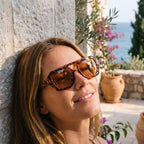 Solvara  - Oversized Geometric Retro Women Sunglasses Outdoor Brunch Gatherings