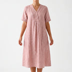 Someri  - Relaxed Textured Midi Dress Beachside Walks