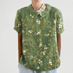Sommara - Ladies White Floral Summer Blouse
