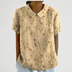 Sommara - Ladies White Floral Summer Blouse
