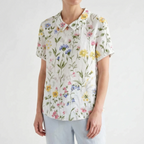 Sommara - Ladies White Floral Summer Blouse
