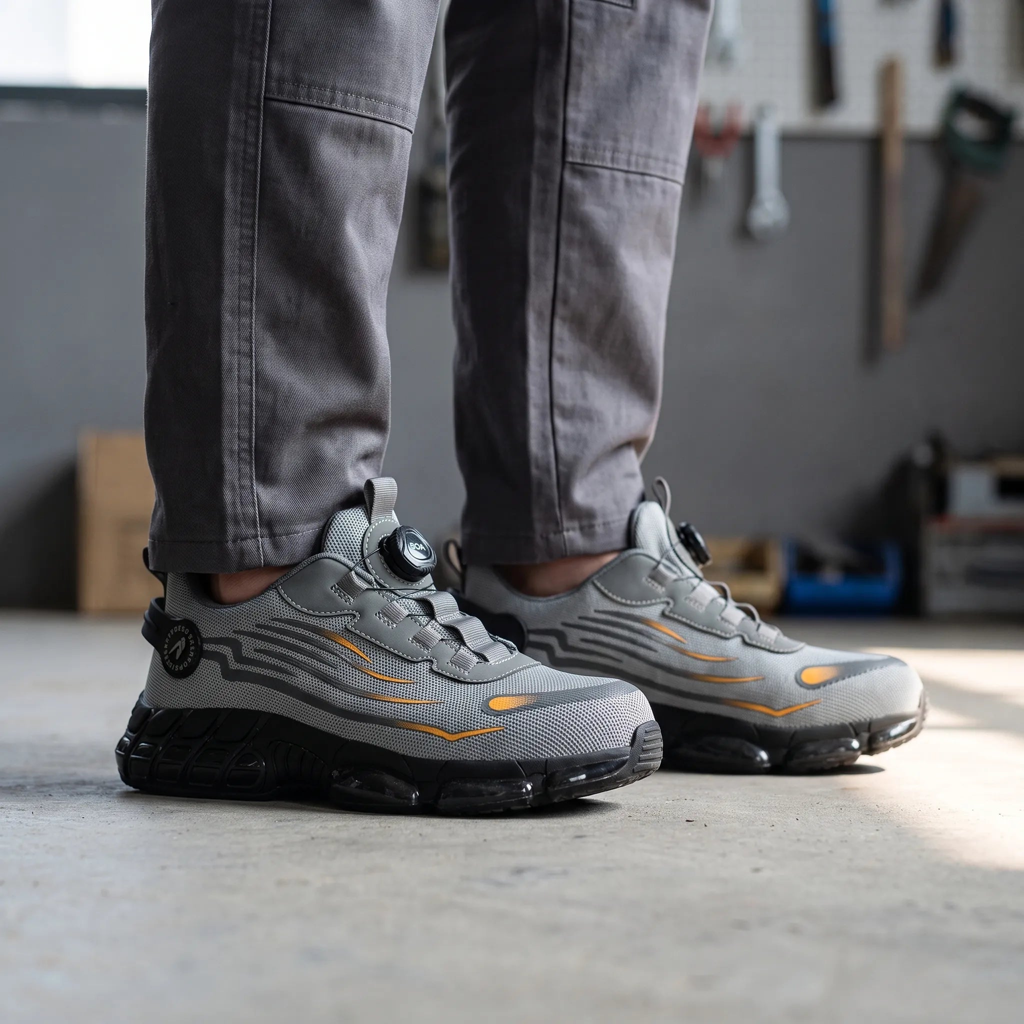 StrideGuard  - Light Weight Safety Shoes Warehouse Shifts