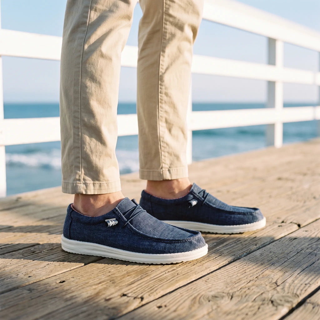 Strideo  - Casual Woven Fabric Men's Loafers Everyday Casual Wear