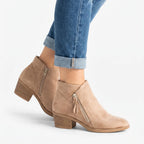Stridora  - Supportive Zip-Up Ankle Boots Daily Commutes