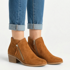 Stridora  - Supportive Zip-Up Ankle Boots Daily Commutes