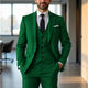 Men's Pinstripe Three-Piece Suit