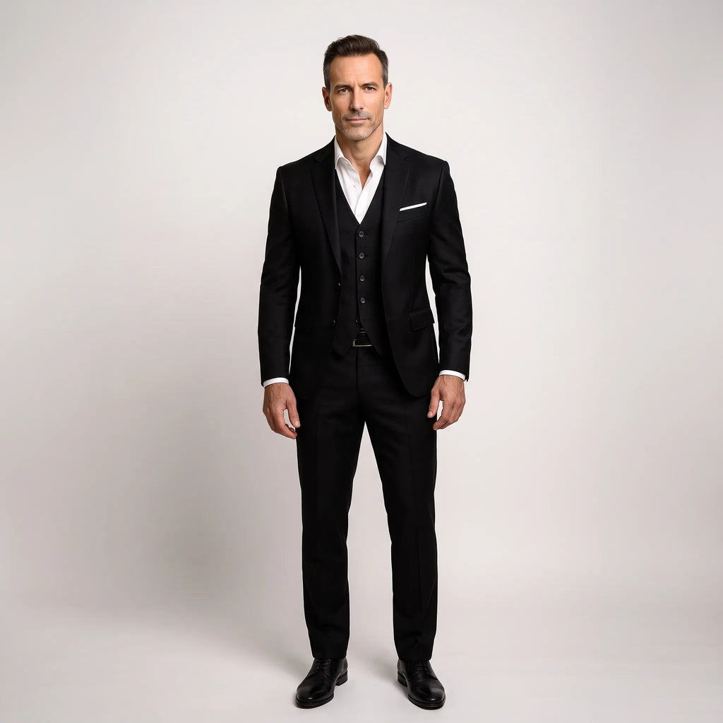 Tailorise  - Men's Navy Three Piece Suit Formal Events