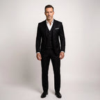 Tailorise  - Men's Navy Three Piece Suit Formal Events